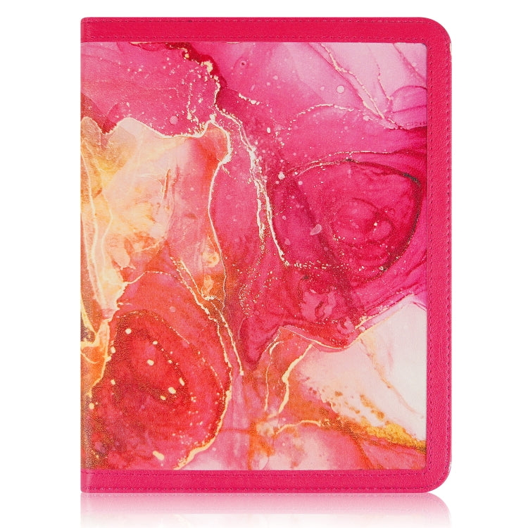 For iPad 10th Gen 10.9 2022 Marble Pattern Stitching Leather Tablet Case