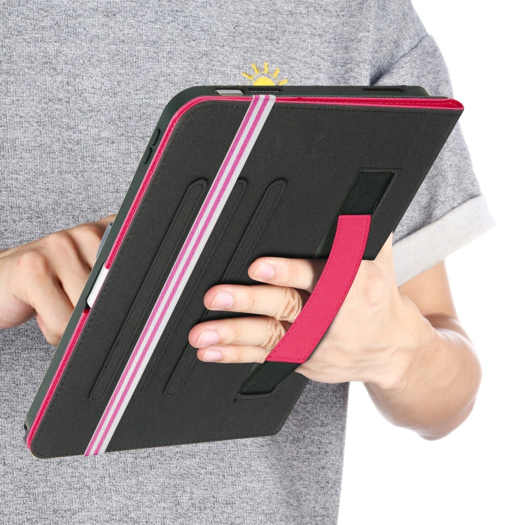 For iPad 10th Gen 10.9 2022 Marble Pattern Stitching Leather Tablet Case