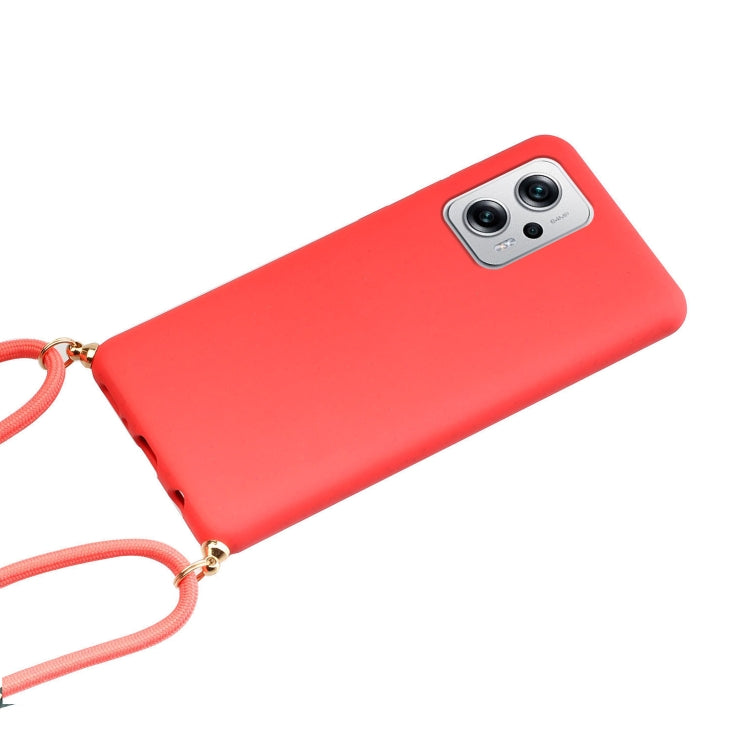 For Xiaomi Redmi Note 11 Pro+ 5G Wheat Straw Material + TPU Phone Case with Lanyard