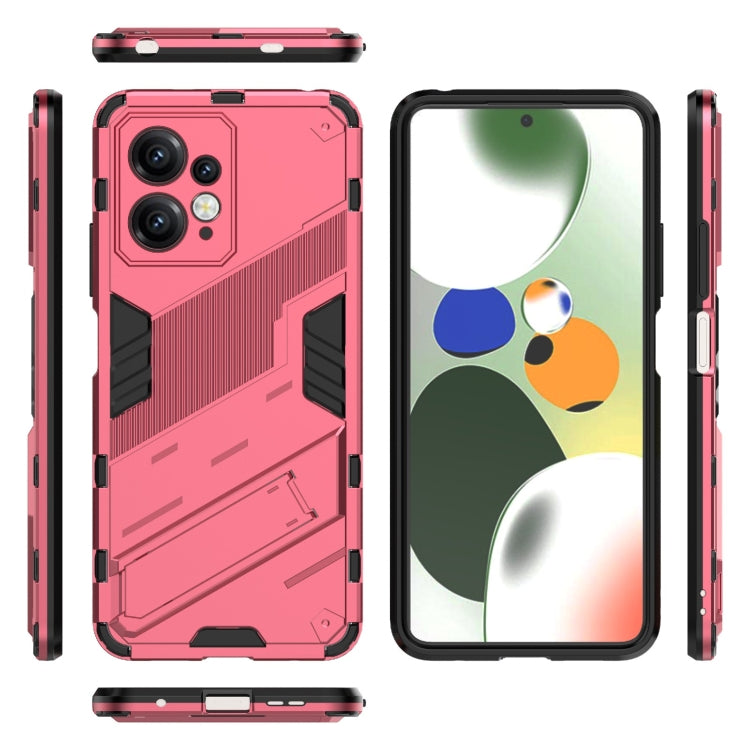 For Xiaomi Redmi Note 12 4G Global Punk Armor 2 in 1 PC + TPU Shockproof Phone Case with Holder