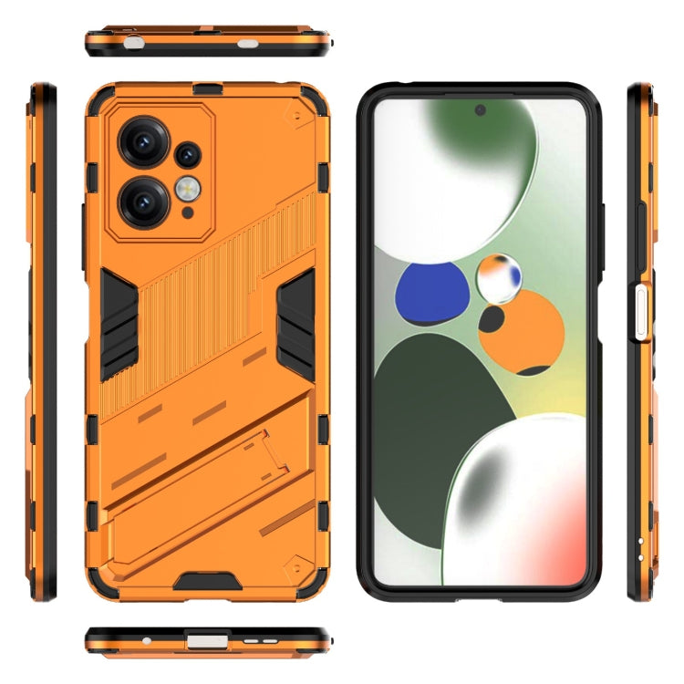 For Xiaomi Redmi Note 12 4G Global Punk Armor 2 in 1 PC + TPU Shockproof Phone Case with Holder