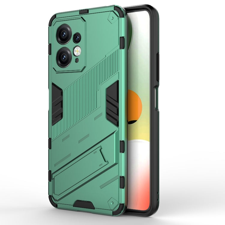 For Xiaomi Redmi Note 12 4G Global Punk Armor 2 in 1 PC + TPU Shockproof Phone Case with Holder