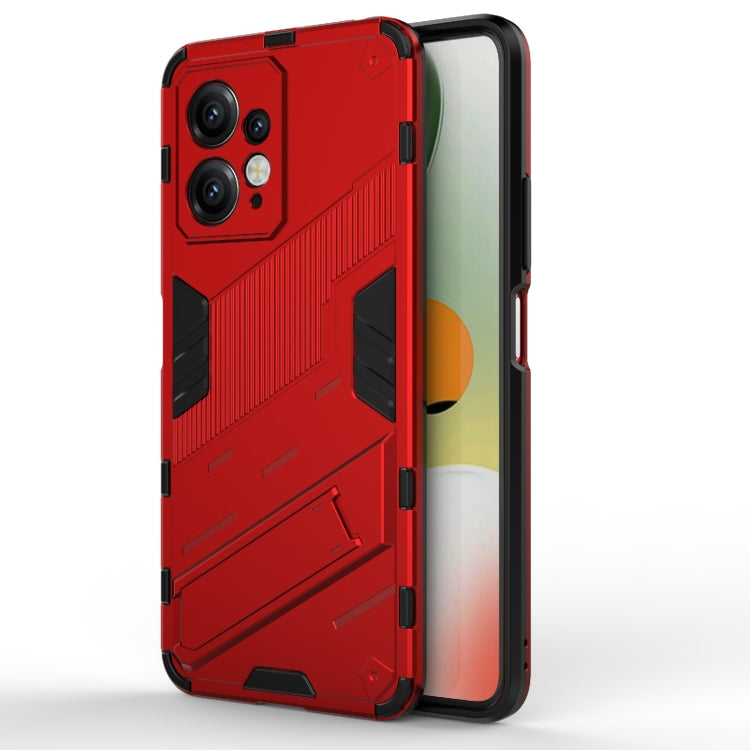 For Xiaomi Redmi Note 12 4G Global Punk Armor 2 in 1 PC + TPU Shockproof Phone Case with Holder
