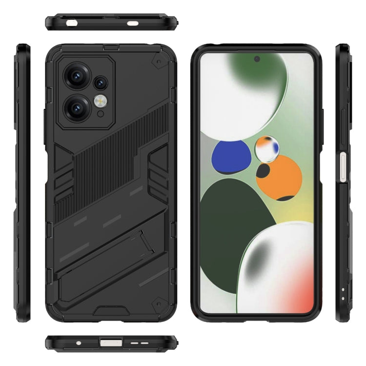 For Xiaomi Redmi Note 12 4G Global Punk Armor 2 in 1 PC + TPU Shockproof Phone Case with Holder