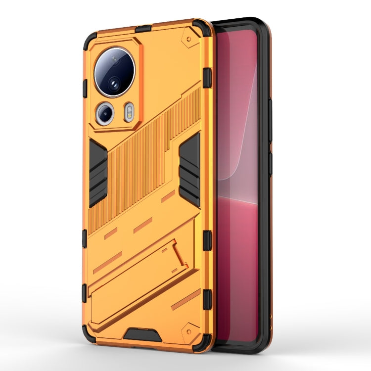 For Xiaomi 13 Lite Punk Armor 2 in 1 PC + TPU Shockproof Phone Case with Holder