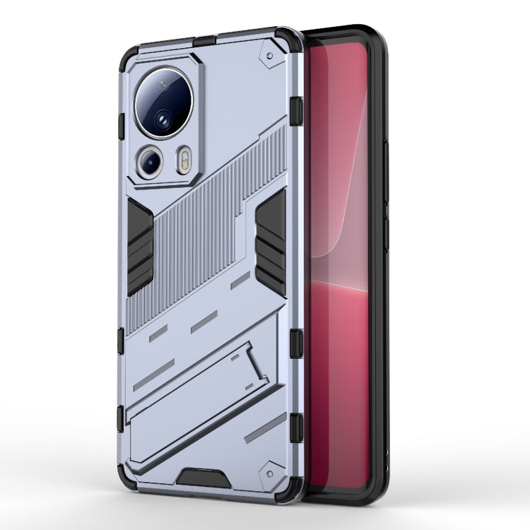 For Xiaomi 13 Lite Punk Armor 2 in 1 PC + TPU Shockproof Phone Case with Holder