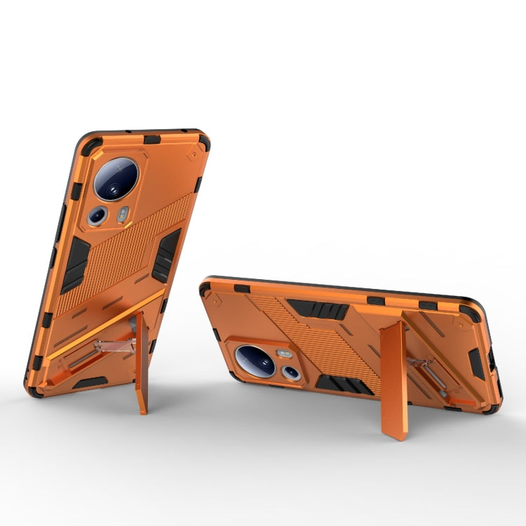 For Xiaomi 13 Lite Punk Armor 2 in 1 PC + TPU Shockproof Phone Case with Holder