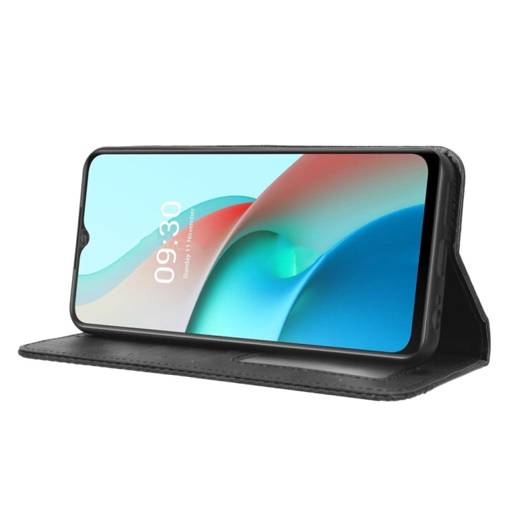 For Itel S18 S663L Magnetic Buckle Retro Texture Leather Phone Case