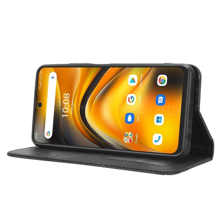 For Umidigi A13 Pro 5G Magnetic Buckle Retro Texture Leather Phone Case