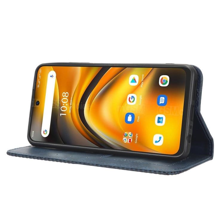 For Umidigi A13 Pro 5G Magnetic Buckle Retro Texture Leather Phone Case