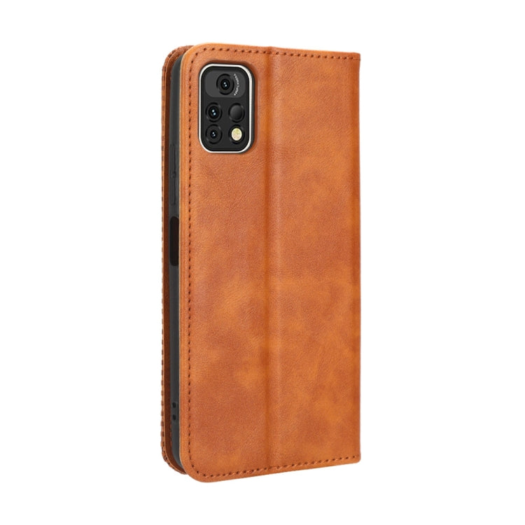 For Umidigi A13 Pro 5G Magnetic Buckle Retro Texture Leather Phone Case