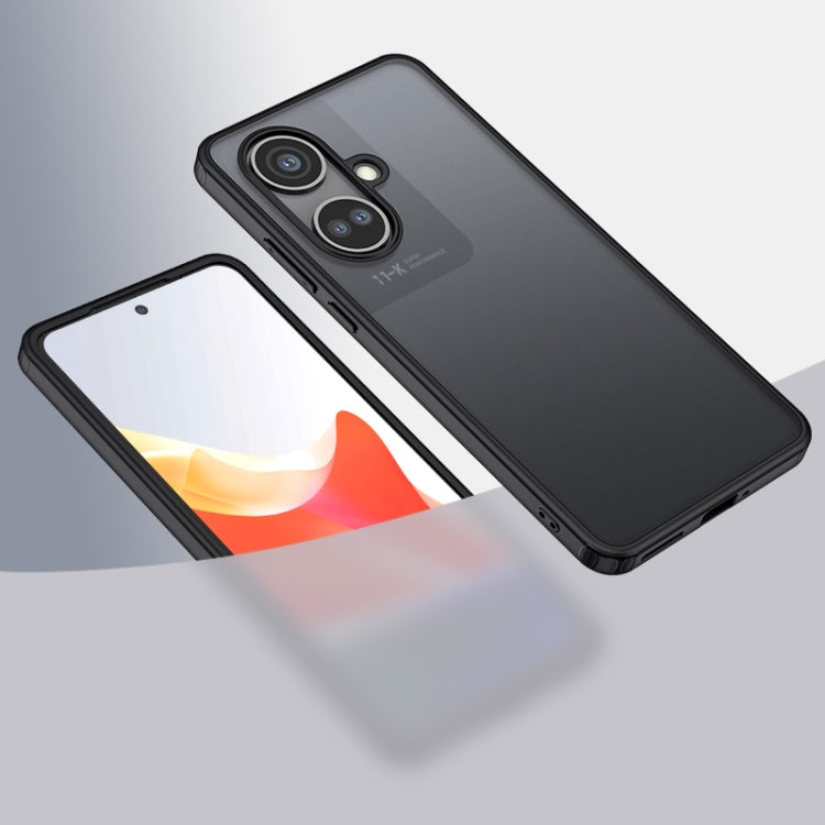 For OPPO K11 5G/OnePlus Nord CE3 Armor Clear TPU Hard PC Phone Case