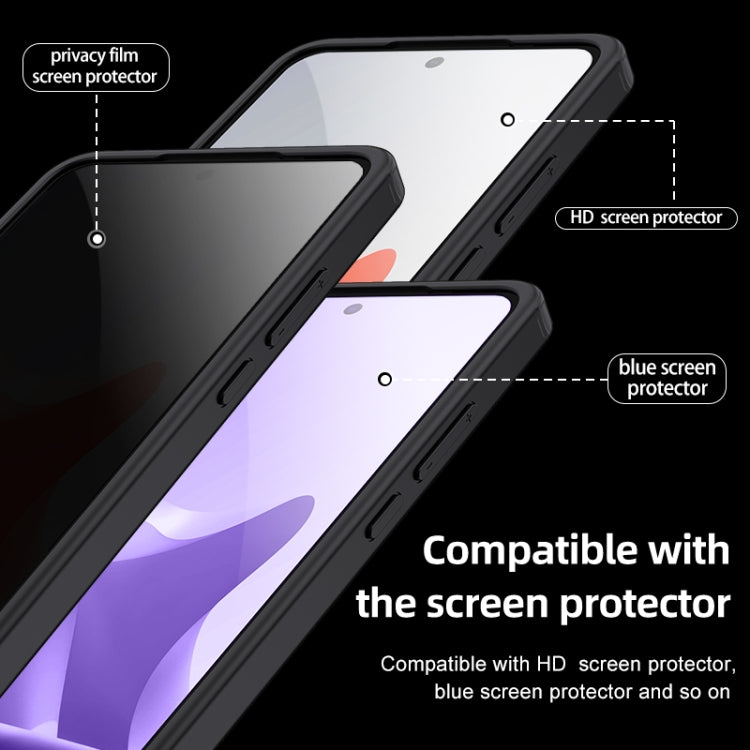 For OPPO K11 5G/OnePlus Nord CE3 Armor Clear TPU Hard PC Phone Case