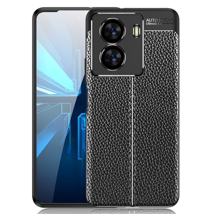 For vivo iQOO Z7 Litchi Texture Shockproof TPU Phone Case