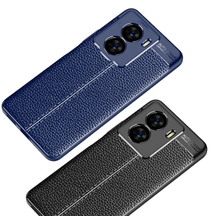 For vivo iQOO Z7 Litchi Texture Shockproof TPU Phone Case