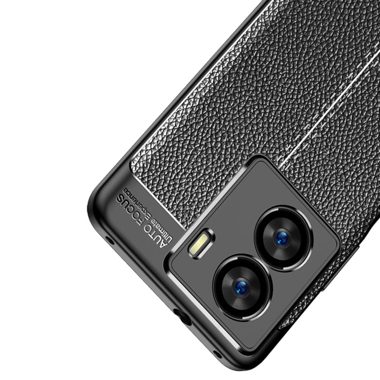 For vivo iQOO Z7 Litchi Texture Shockproof TPU Phone Case