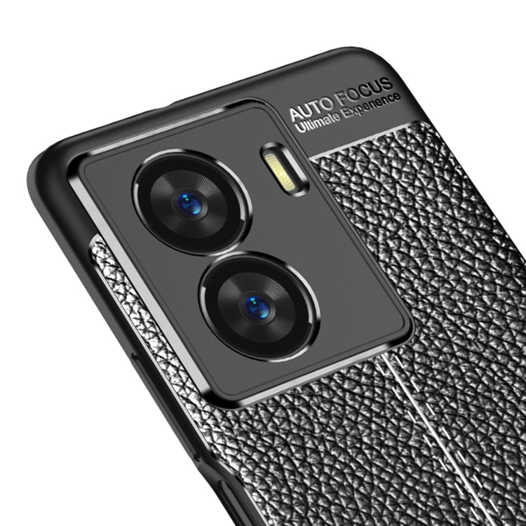 For vivo iQOO Z7 Litchi Texture Shockproof TPU Phone Case