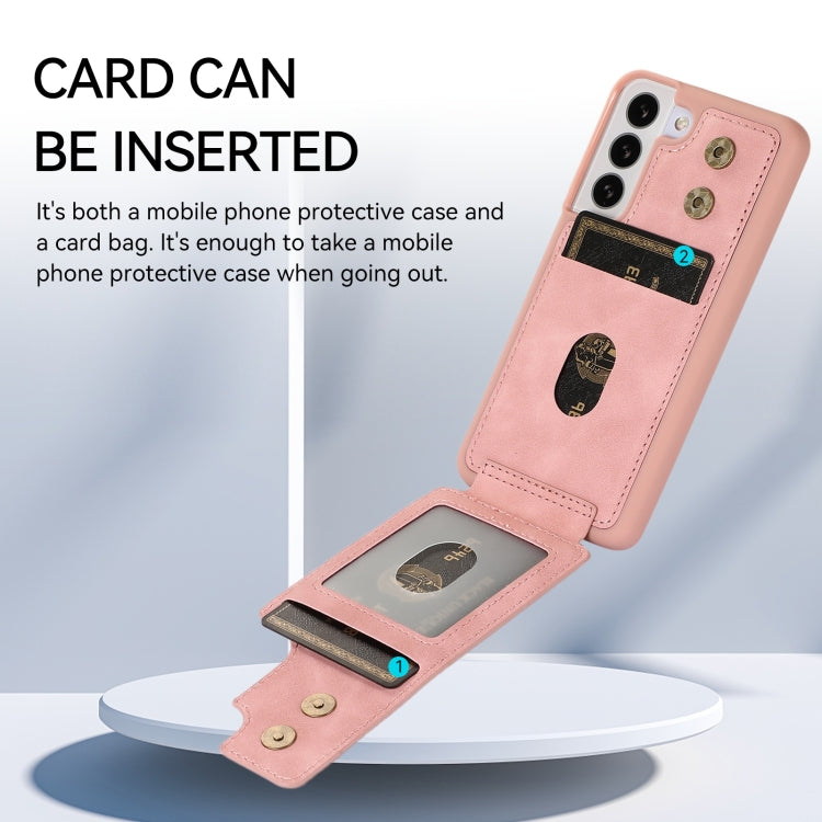 For Samsung Galaxy S23+ 5G Armor Ring Wallet Back Cover Phone Case