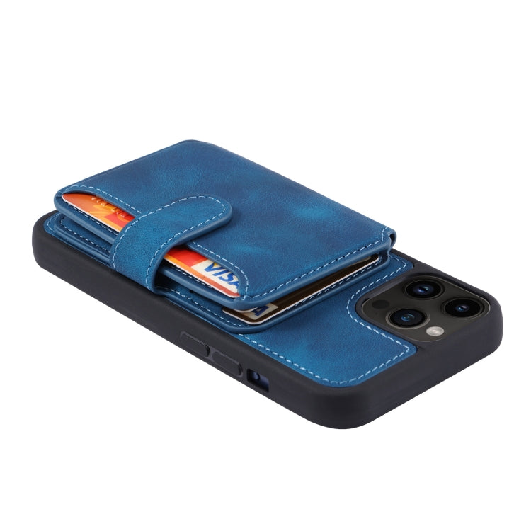 For iPhone 14 Pro Max Skin Feel Dream Anti-theft Brush Shockproof Portable Skin Card Bag Phone Case