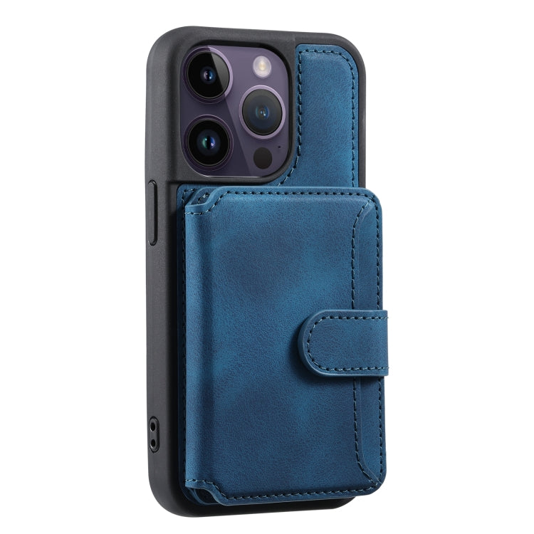 For iPhone 13 Pro Skin Feel Dream Anti-theft Brush Shockproof Portable Skin Card Bag Phone Case