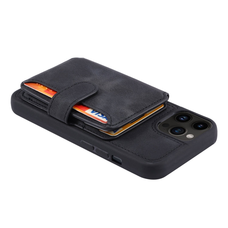 For iPhone 13 Pro Max Skin Feel Dream Anti-theft Brush Shockproof Portable Skin Card Bag Phone Case