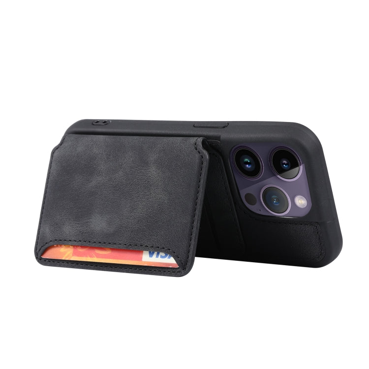 For iPhone 12/12 Pro Skin Feel Dream Anti-theft Brush Shockproof Portable Skin Card Bag Phone Case