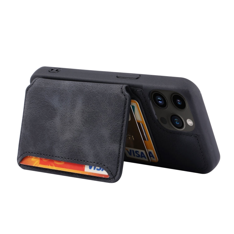 For iPhone 12 Pro Max Skin Feel Dream Anti-theft Brush Shockproof Portable Skin Card Bag Phone Case