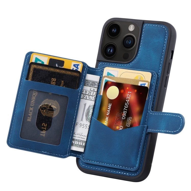 For iPhone 11 Pro Max Skin Feel Dream Anti-theft Brush Shockproof Portable Skin Card Bag Phone Case