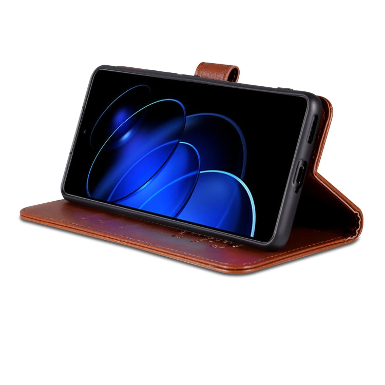 For Honor 80 GT 5G AZNS Sheepskin Texture Flip Leather Phone Case