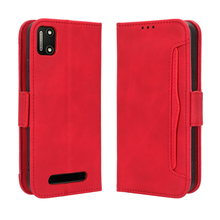 For Cloud Mobile Stratus C7 Skin Feel Calf Texture Card Slots Leather Phone Case