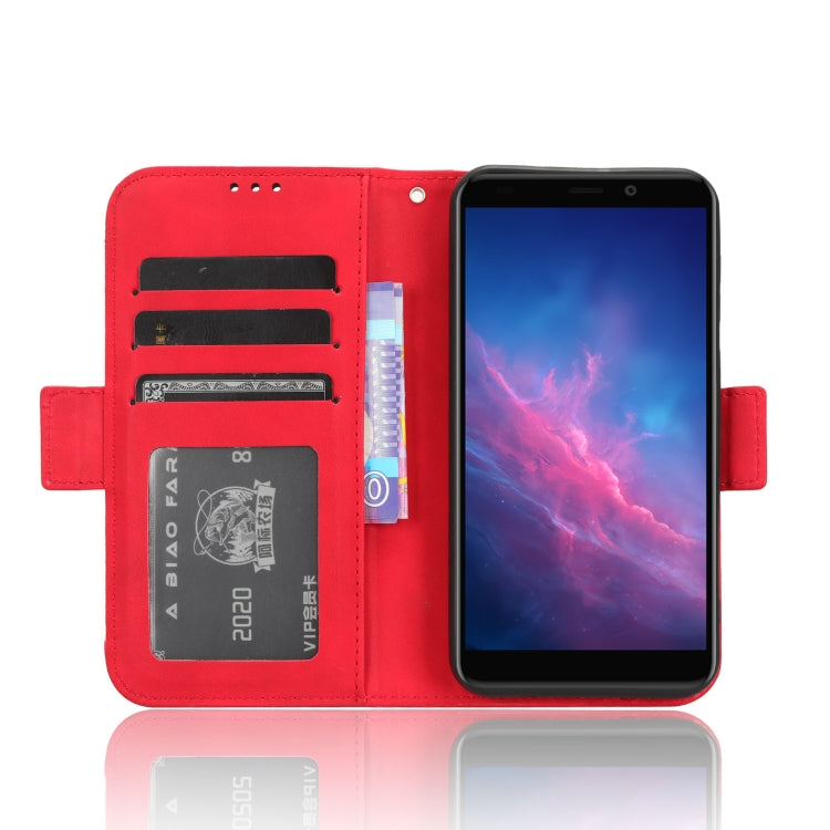 For Cloud Mobile Stratus C7 Skin Feel Calf Texture Card Slots Leather Phone Case