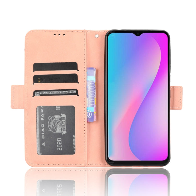 For Itel A60 Skin Feel Calf Texture Card Slots Leather Phone Case