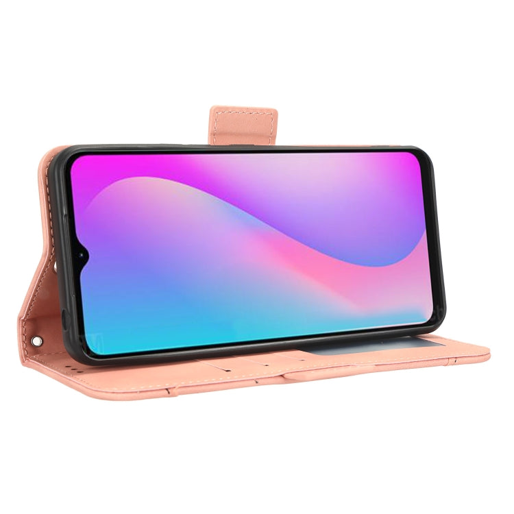 For Itel A60 Skin Feel Calf Texture Card Slots Leather Phone Case