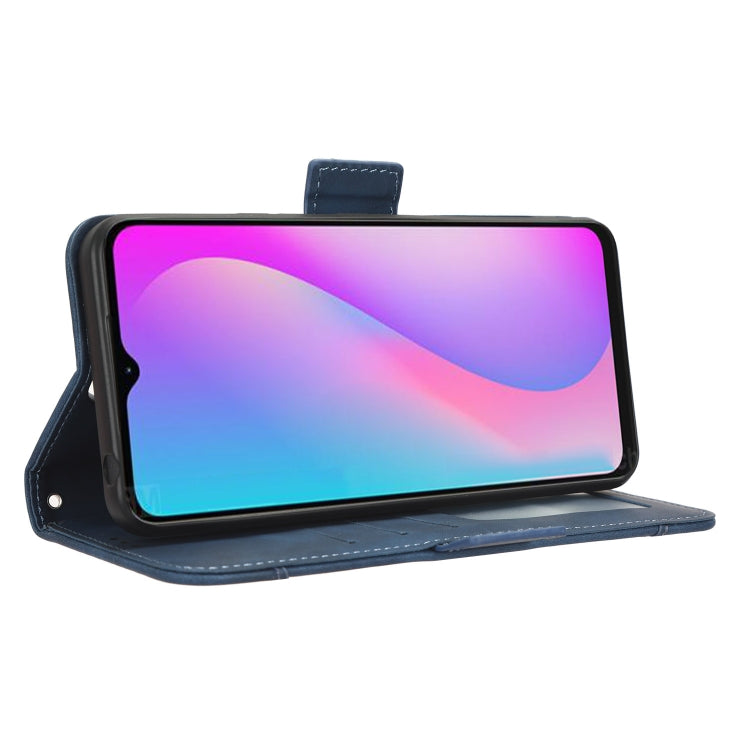 For Itel A60 Skin Feel Calf Texture Card Slots Leather Phone Case