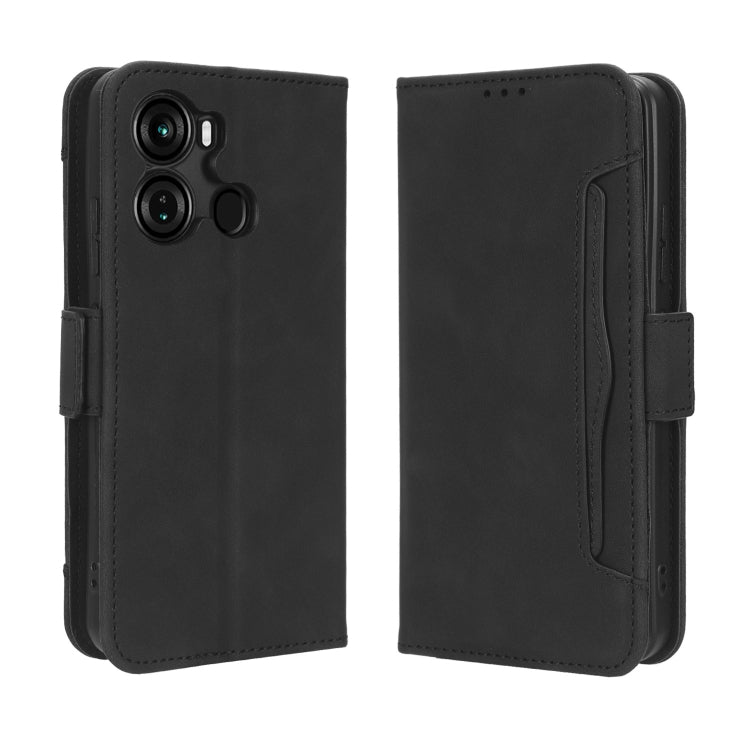 For Itel P40 Skin Feel Calf Texture Card Slots Leather Phone Case