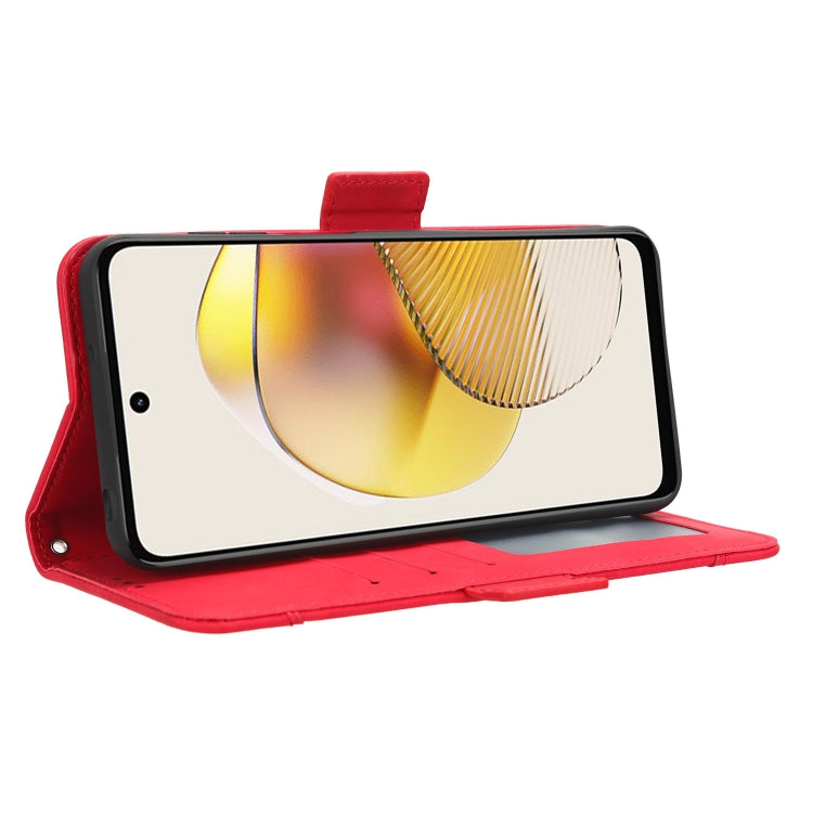 For Motorola Moto G53 5G Skin Feel Calf Texture Card Slots Leather Phone Case