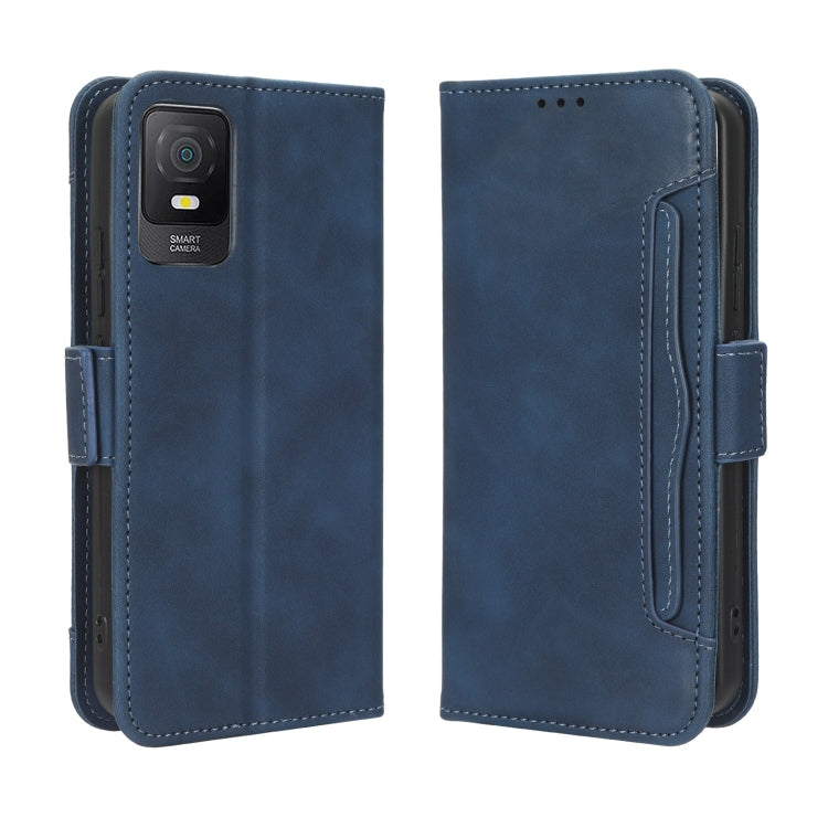 For TCL 403 Skin Feel Calf Texture Card Slots Leather Phone Case