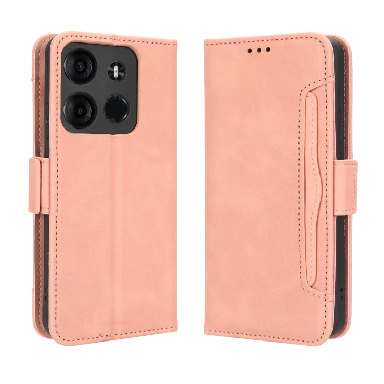 For Tecno Spark Go 2023 Skin Feel Calf Texture Card Slots Leather Phone Case