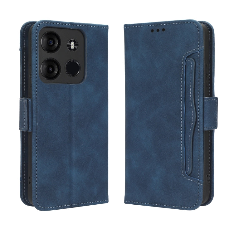 For Tecno Spark Go 2023 Skin Feel Calf Texture Card Slots Leather Phone Case