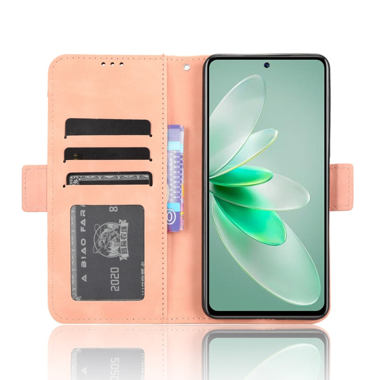 For vivo V27e / S16e Skin Feel Calf Texture Card Slots Leather Phone Case