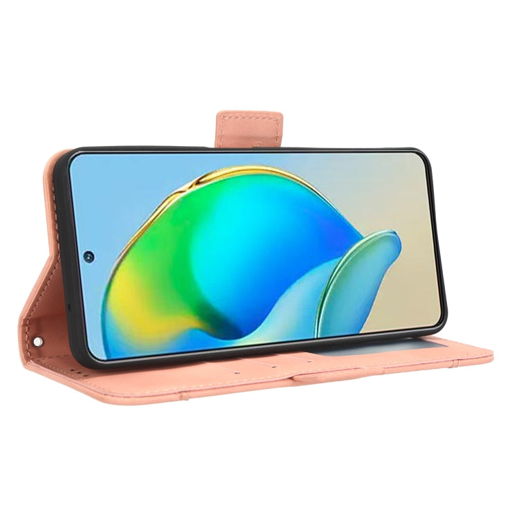 For ZTE Blade V40s Skin Feel Calf Texture Card Slots Leather Phone Case