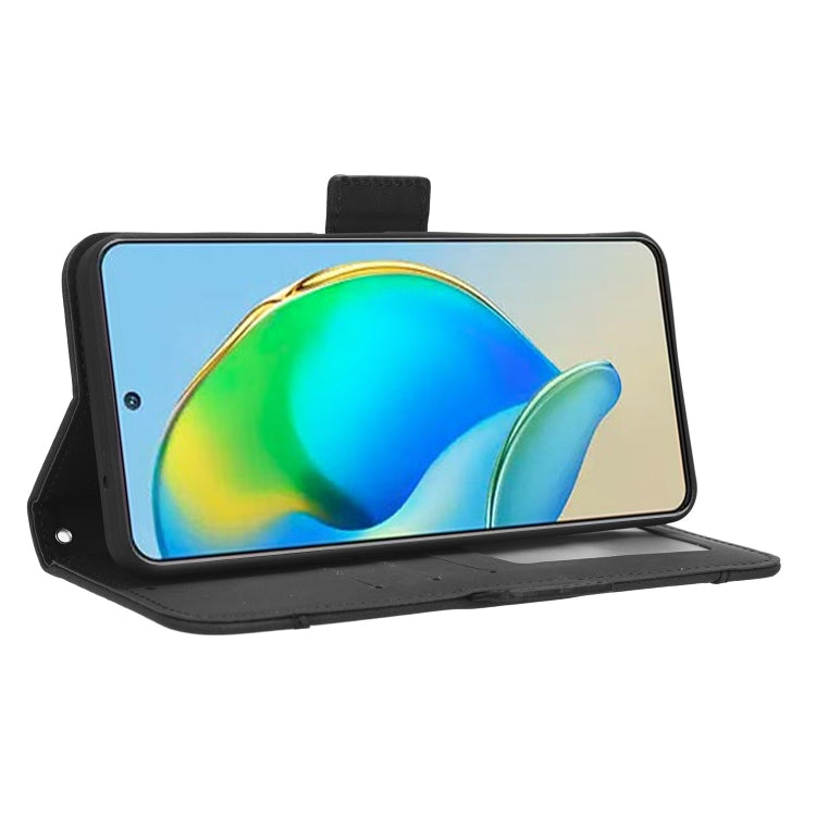 For ZTE Blade V40s Skin Feel Calf Texture Card Slots Leather Phone Case