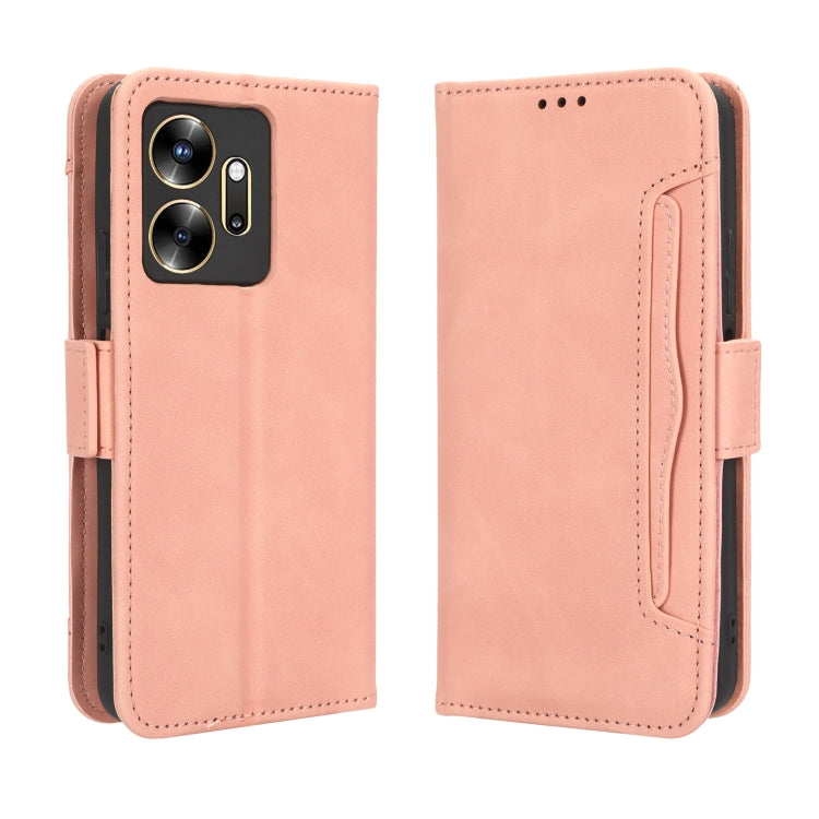 For Infinix Zero 20 X6821 Skin Feel Calf Texture Card Slots Leather Phone Case