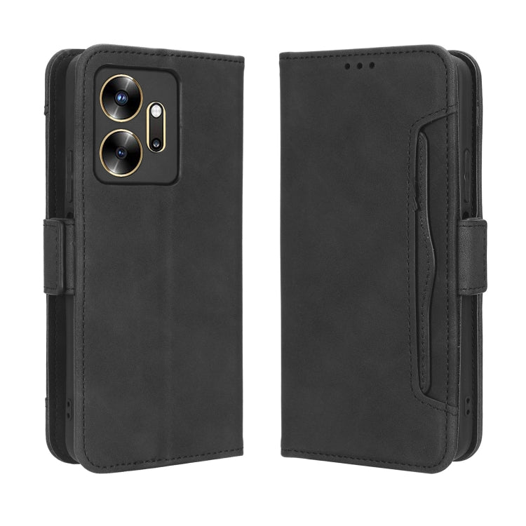 For Infinix Zero 20 X6821 Skin Feel Calf Texture Card Slots Leather Phone Case