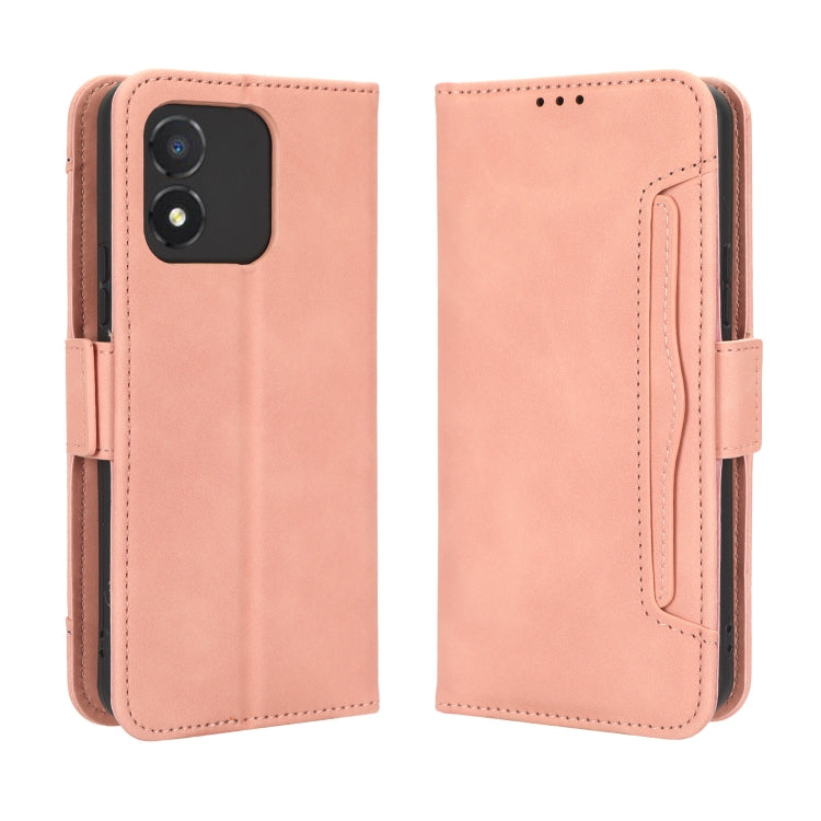 For Honor X5 Skin Feel Calf Texture Card Slots Leather Phone Case
