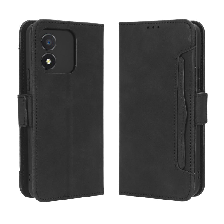 For Honor X5 Skin Feel Calf Texture Card Slots Leather Phone Case