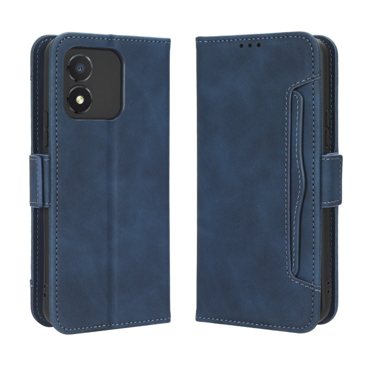 For Honor X5 Skin Feel Calf Texture Card Slots Leather Phone Case