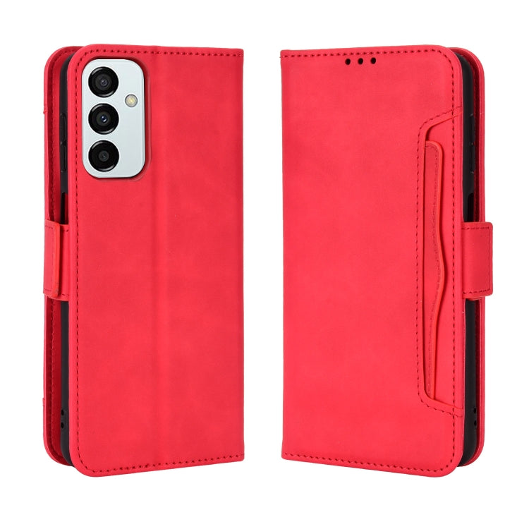 For Samsung Galaxy M13 4G / M23 5G Skin Feel Calf Texture Card Slots Leather Phone Case