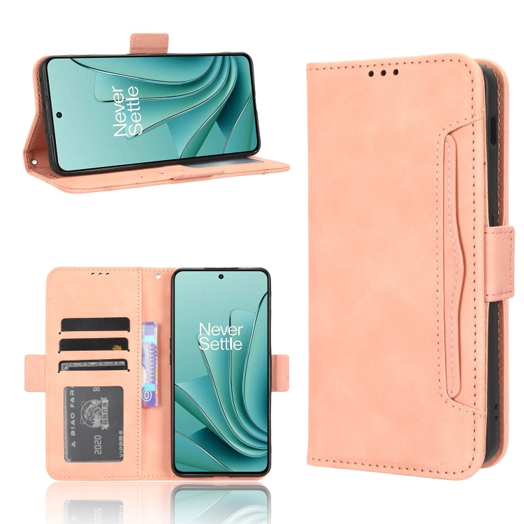For OnePlus Ace 2V Skin Feel Calf Texture Card Slots Leather Phone Case
