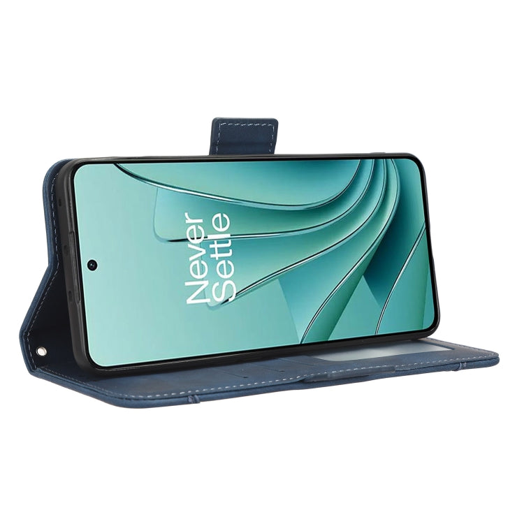 For OnePlus Ace 2V Skin Feel Calf Texture Card Slots Leather Phone Case